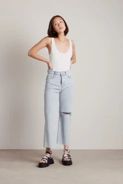 Tobi Simple Things Tank Bodysuit - Ivory