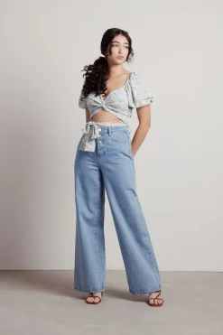 Tobi Single Again Crop Top -