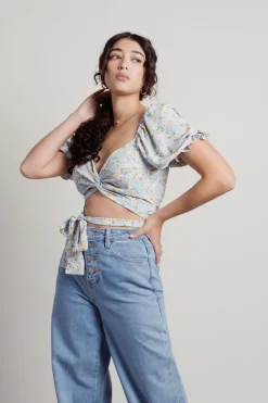 Tobi Single Again Crop Top -