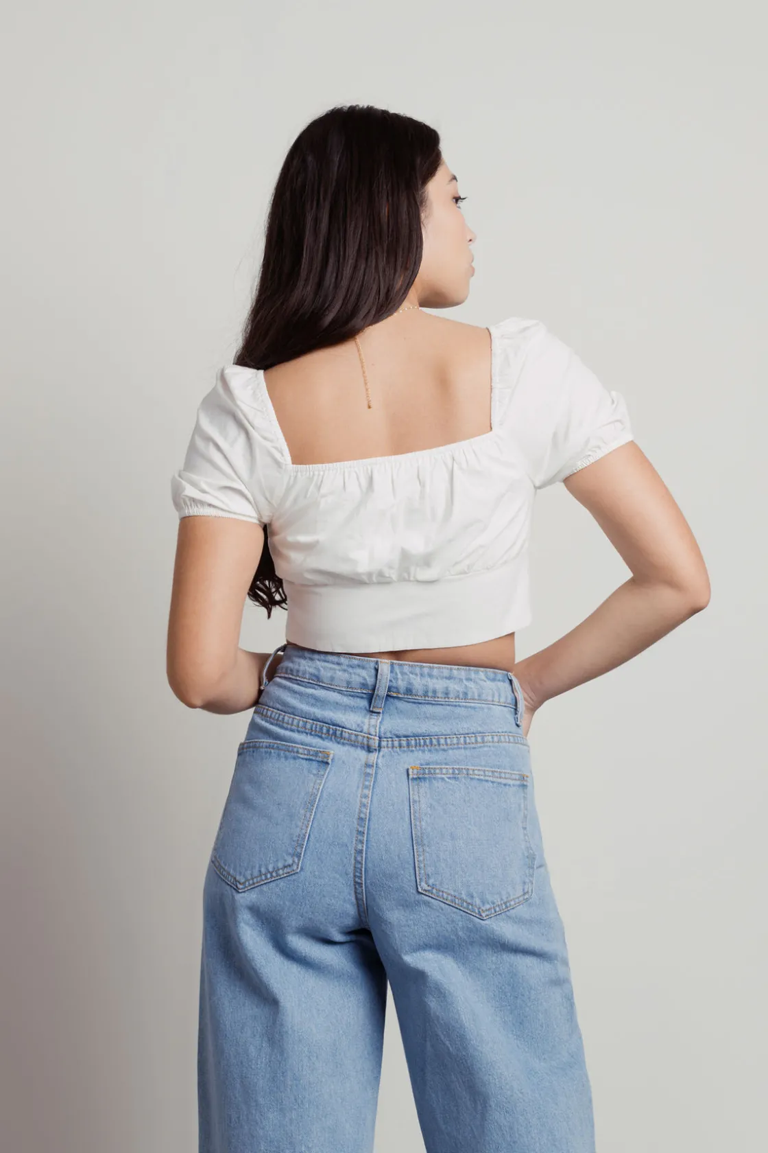 Tobi Sip That Tea Crop Top -
