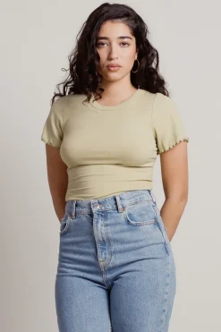 Tobi Sleepy Days Crop Top -