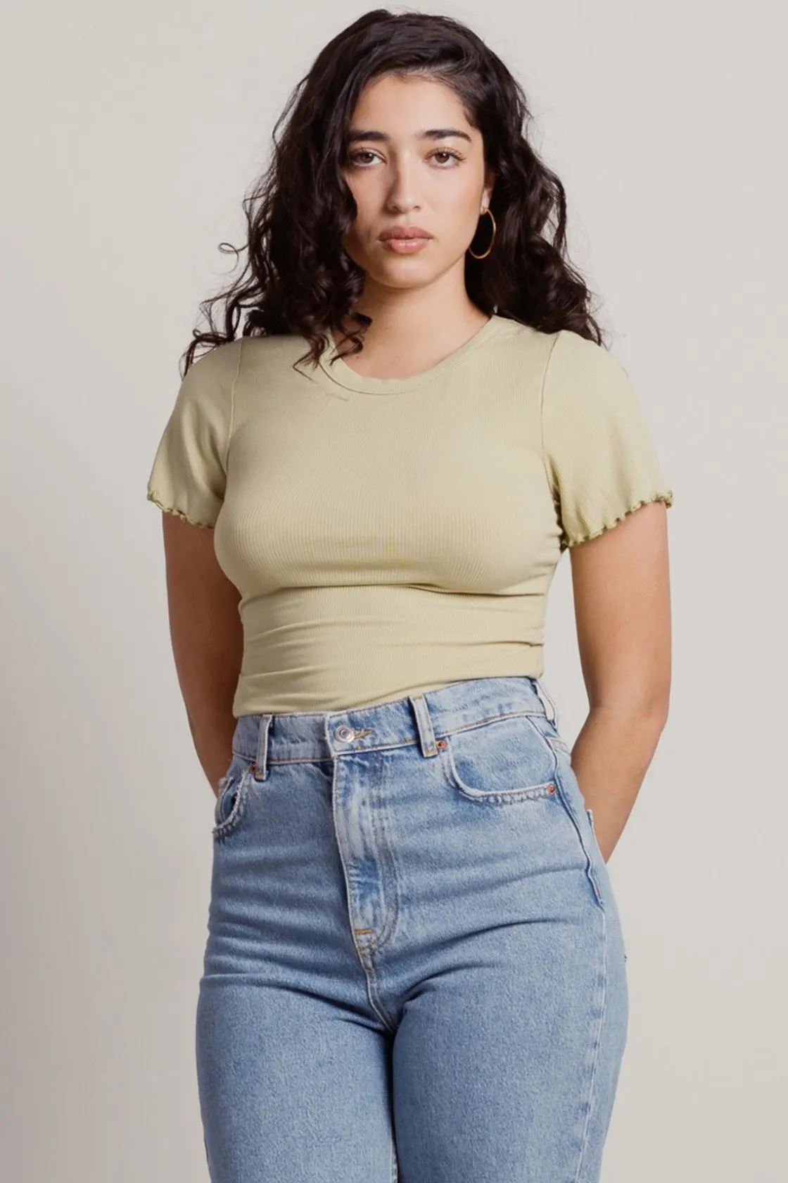 Tobi Sleepy Days Crop Top -
