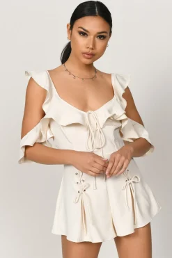 Tobi Sloan Ruffle Romper -