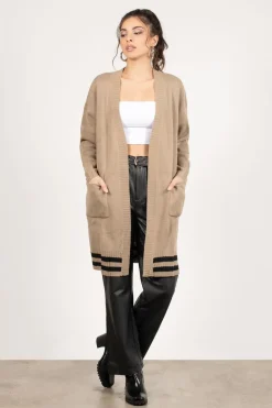 Tobi Snuggle Party Longline Cardigan -