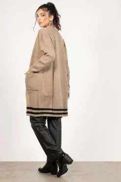 Tobi Snuggle Party Longline Cardigan -
