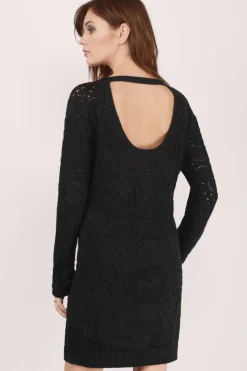 Tobi Somedays Lovin Daze Knit Open Back Mini Dress -