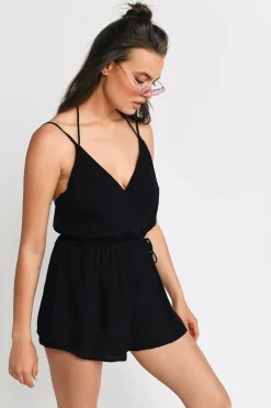 Tobi Split Ways Backless Romper -