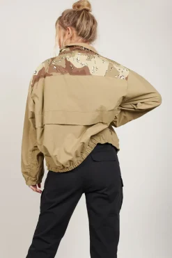 Tobi Spot On Zip Up Jacket -