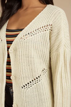 Tobi Spring Equinox Knit Cardigan -