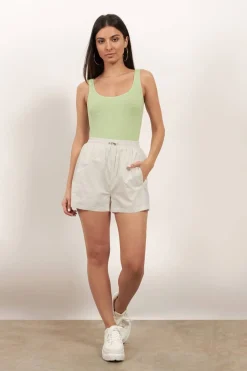 Tobi Stay Away Stripe Bodysuit -