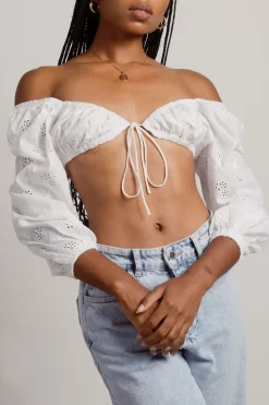Tobi Step It Up Crop Top -