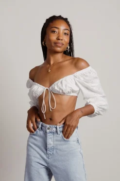 Tobi Step It Up Crop Top -