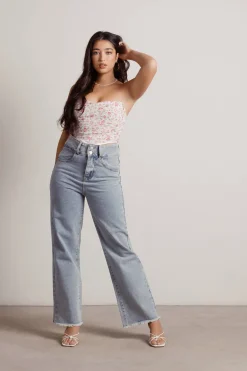 Tobi Step Out Bustier Top -