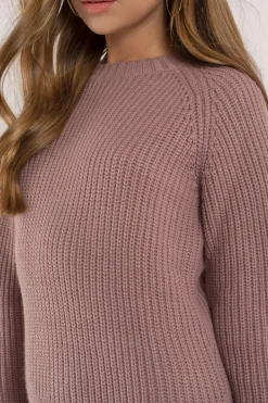 Tobi Stone Cold Knit Sweater Mini Dress -