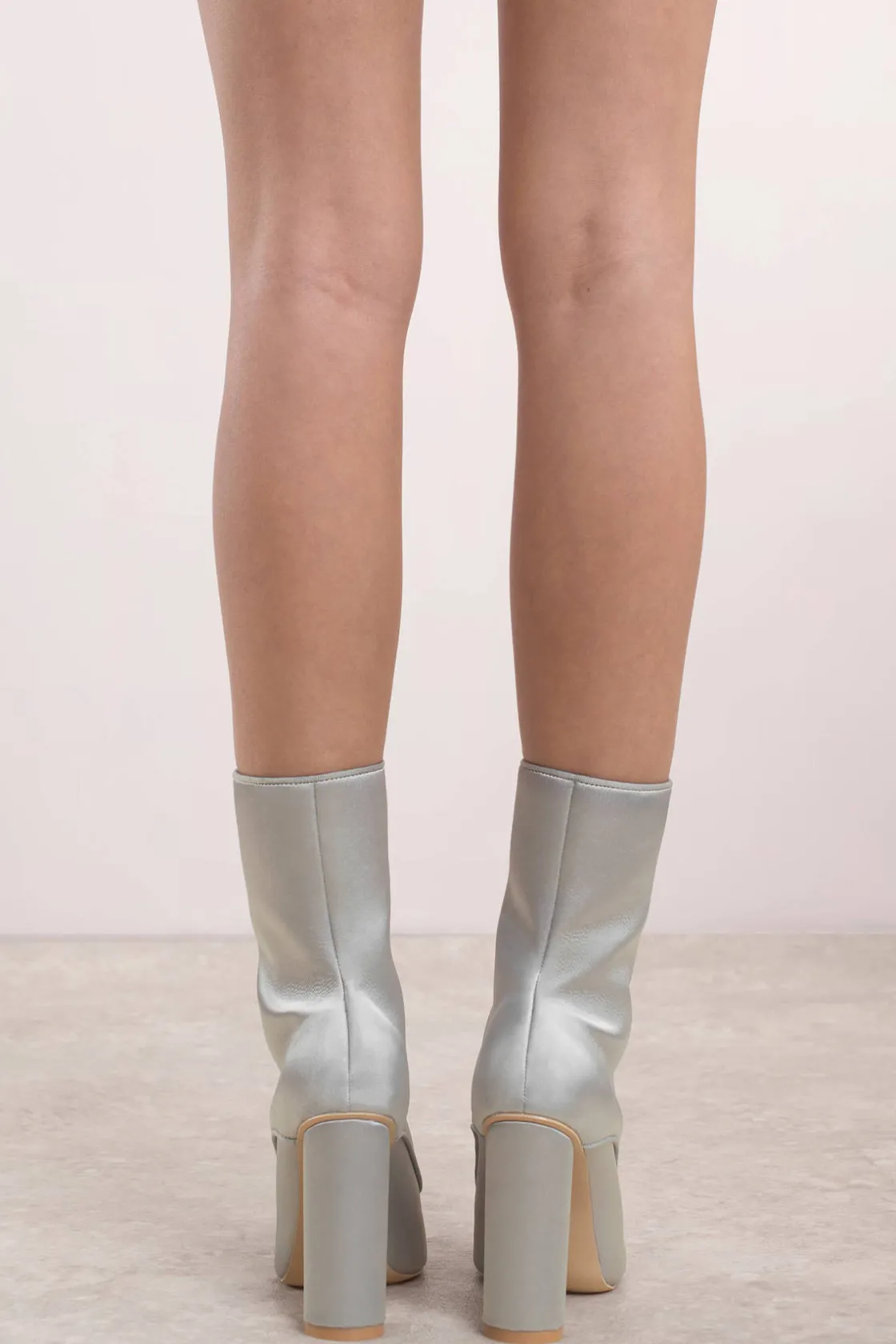 Tobi Storm Lace Up Mid Calf Boots -