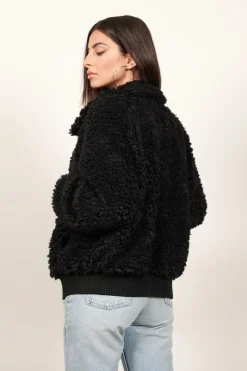Tobi Stormy Weather Sherpa Jacket -