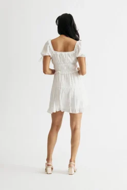 Tobi Sundown Tiered Skater Mini Dress -