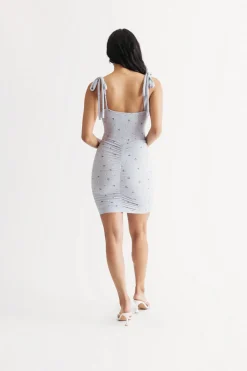 Tobi Sunshine Lover Floral Bustier Mini Dress -
