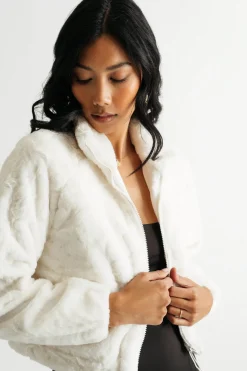 Tobi Suzie Teddy Fur Jacket -
