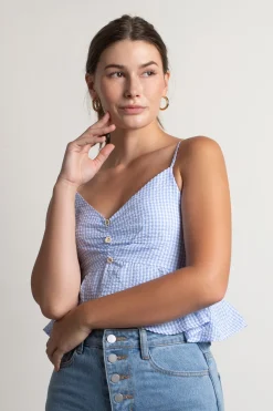 Tobi Sweet Citrus Crop Top - Orange