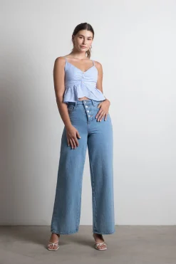 Tobi Sweet Citrus Crop Top - Orange