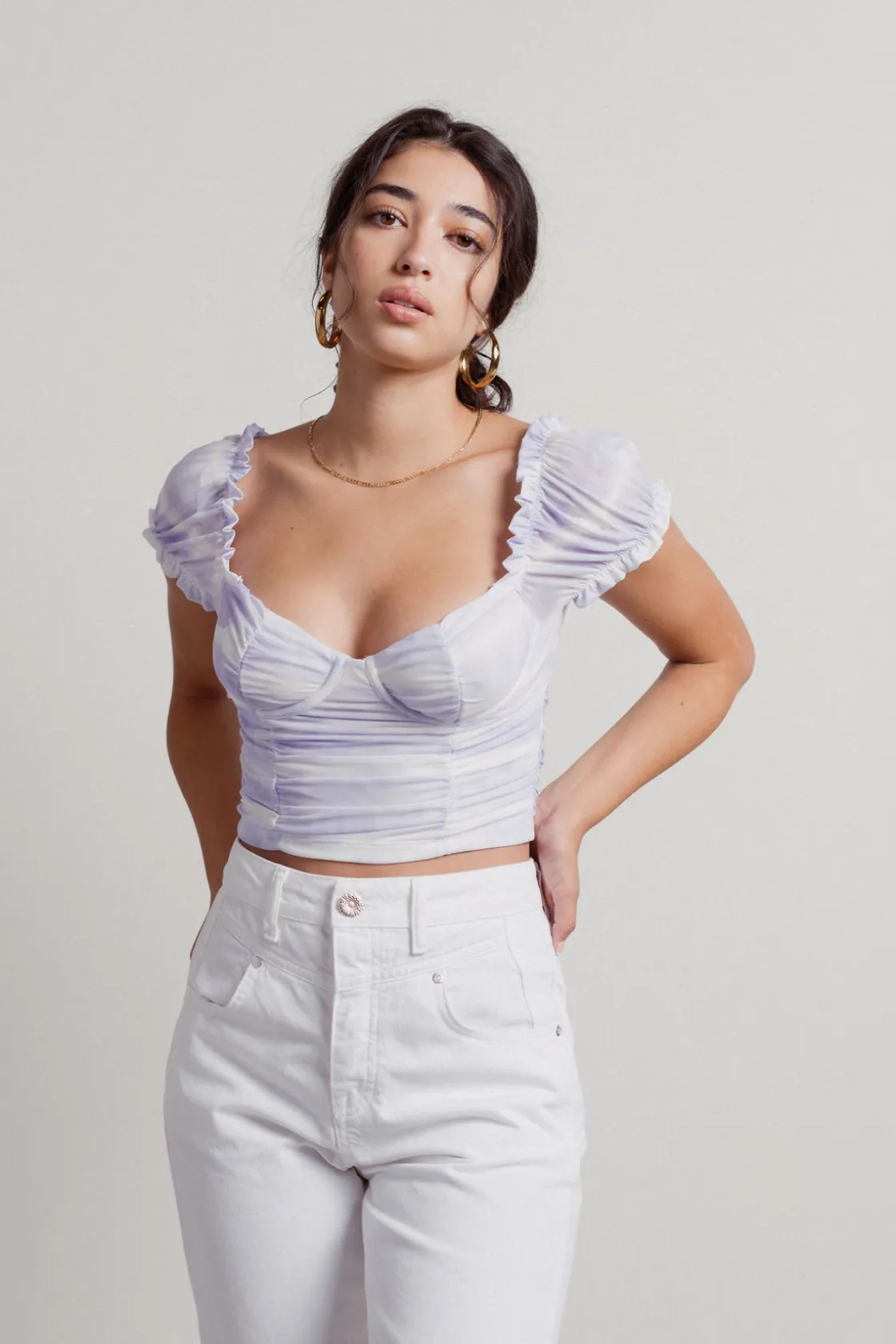 Tobi Sweet Lullaby Bustier Top -