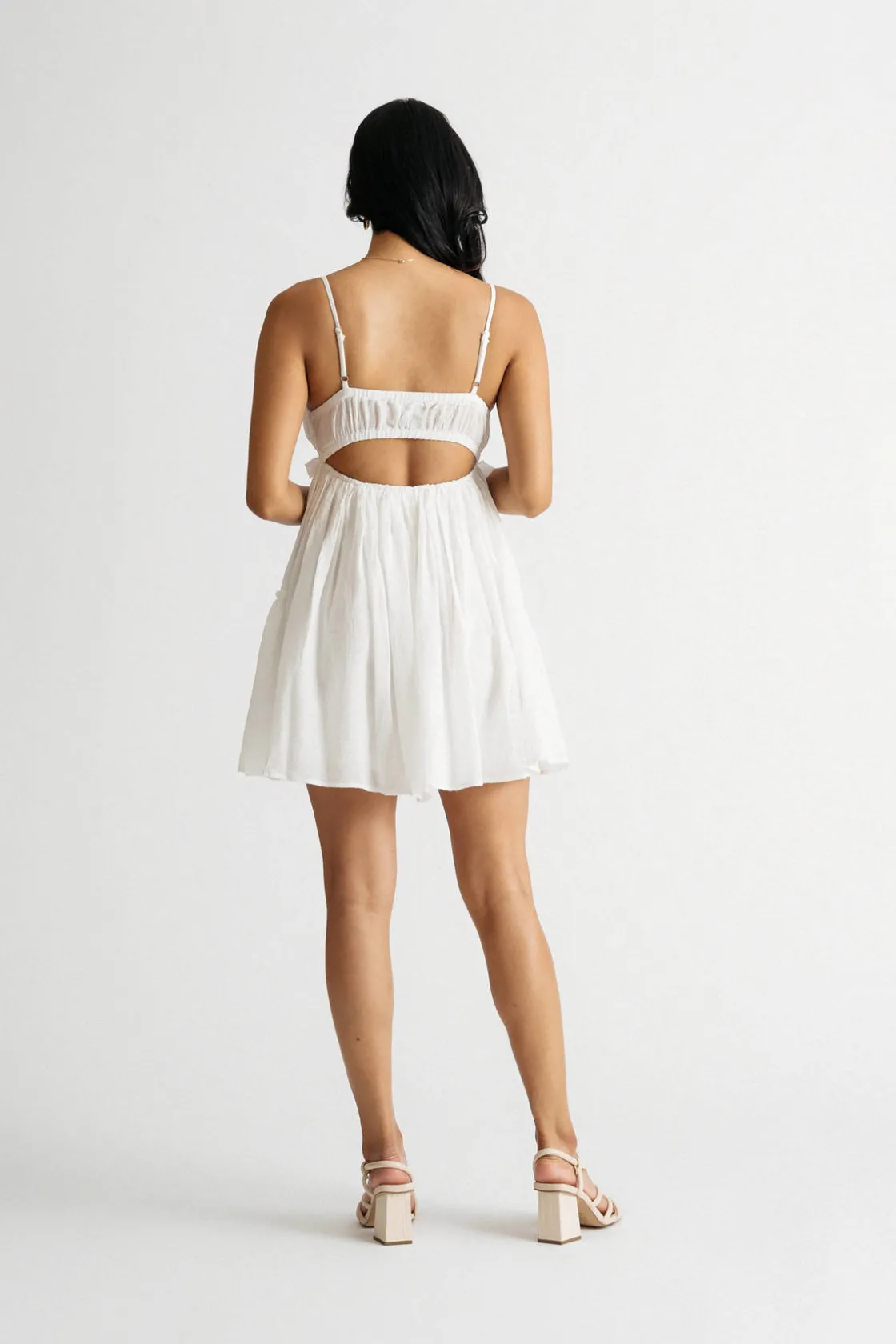 Tobi Sweet Melody Tiered Babydoll Mini Dress