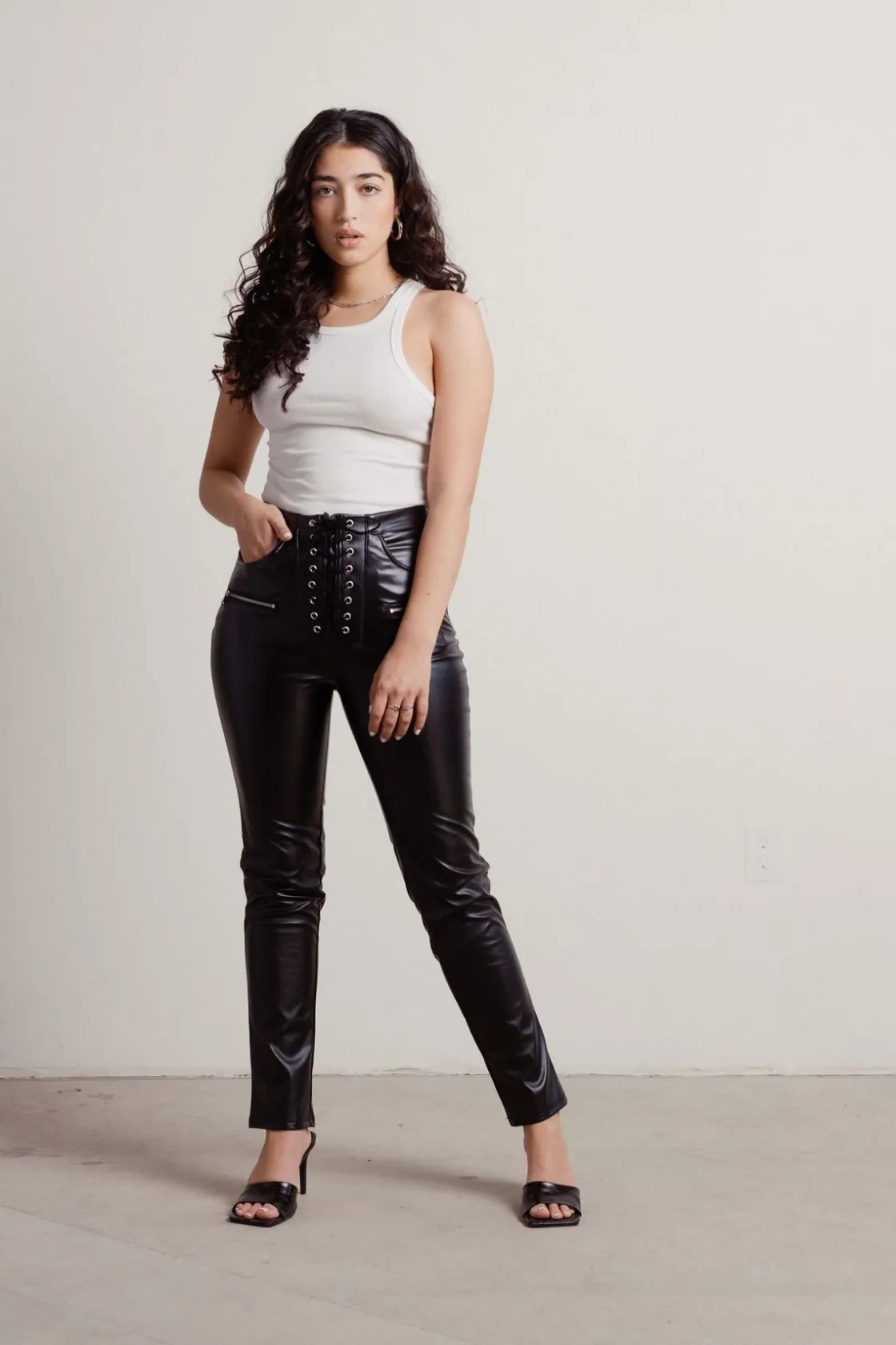 Tobi Sylis Lace Up Pants -