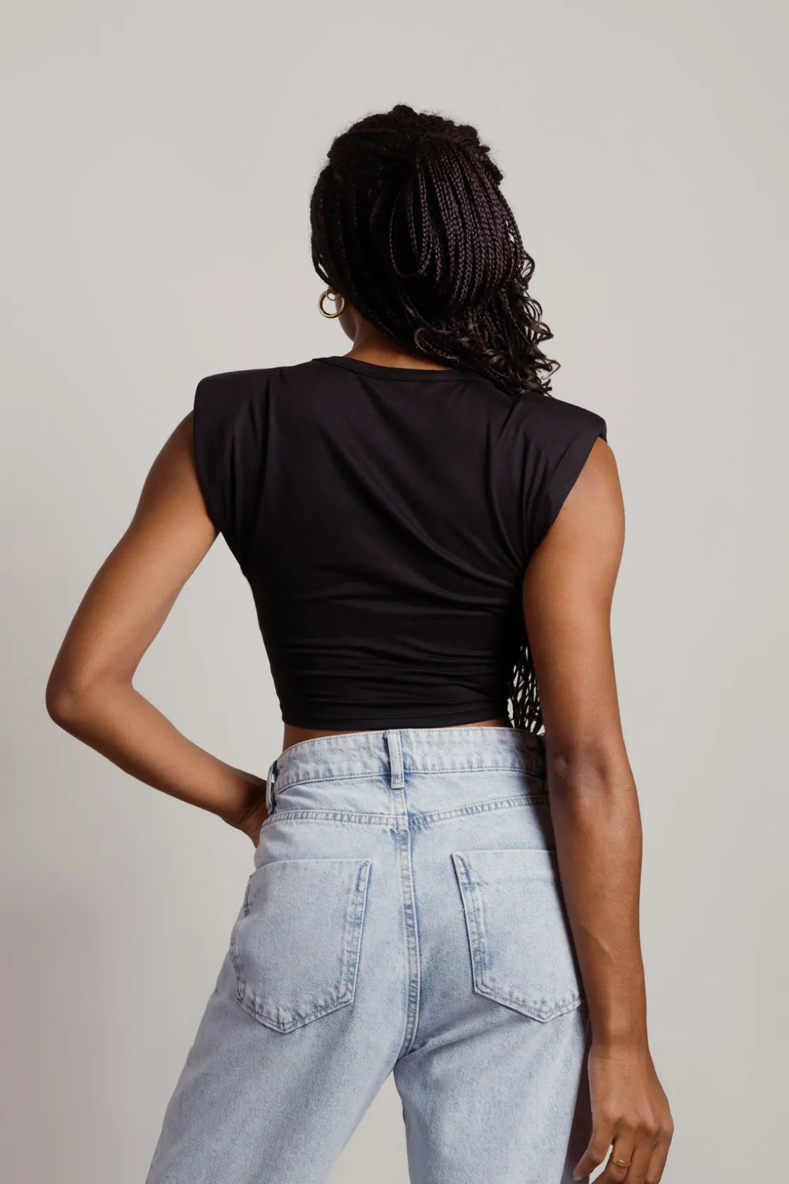 Tobi Take A Break Crop Top - Ivory