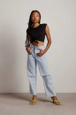 Tobi Take A Break Crop Top - Ivory