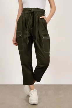 Tobi Take Forever Paperbag Pants -