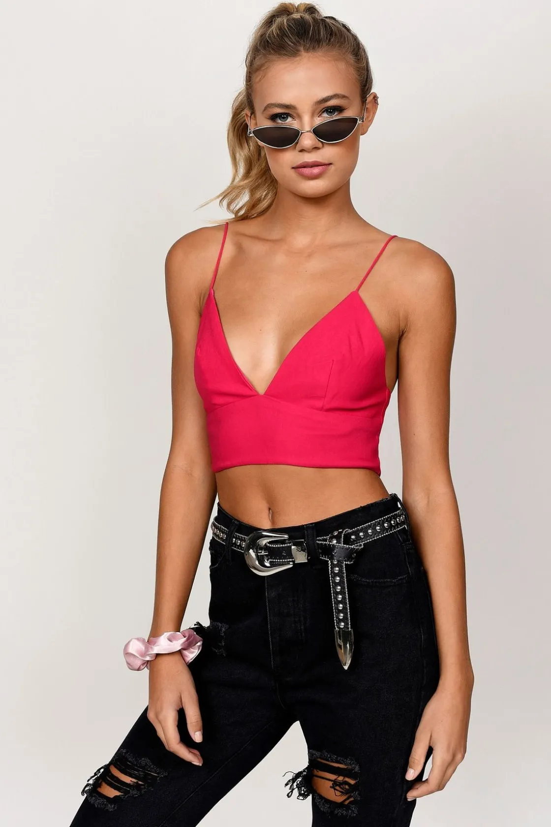 Tobi Take It From Me Crop Top -