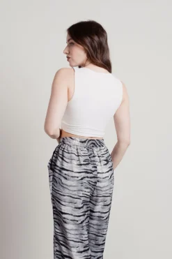 Tobi Take Me Away Crop Top - Sage