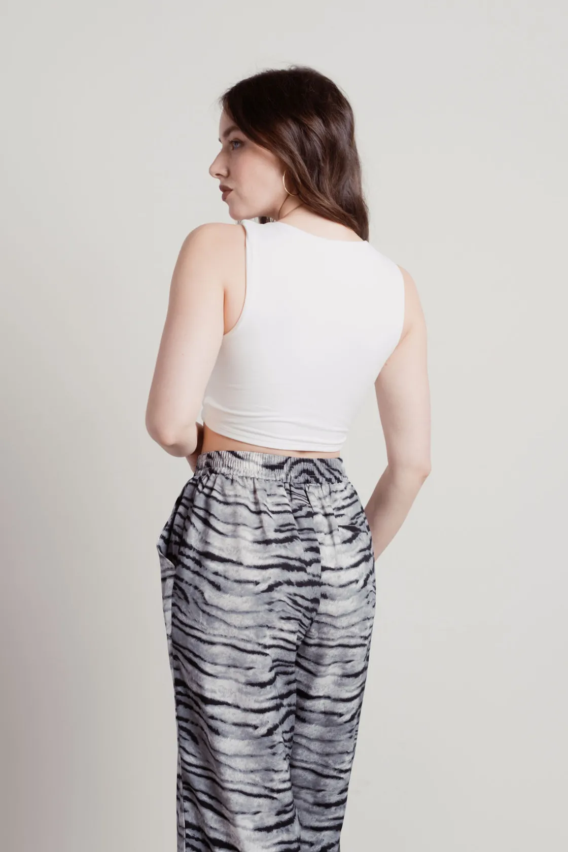 Tobi Take Me Away Crop Top - Sage