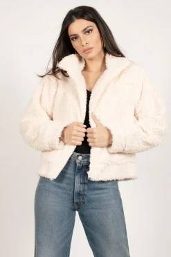 Tobi Take The Blame Sherpa Jacket -