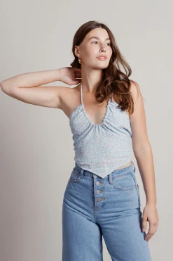 Tobi Talk About It Crop Top -