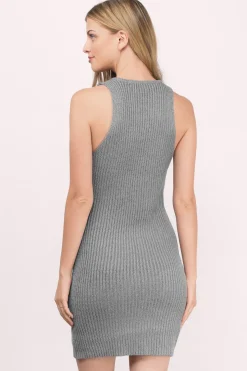 Tobi Tanya Knit Bodycon Mini Dress -