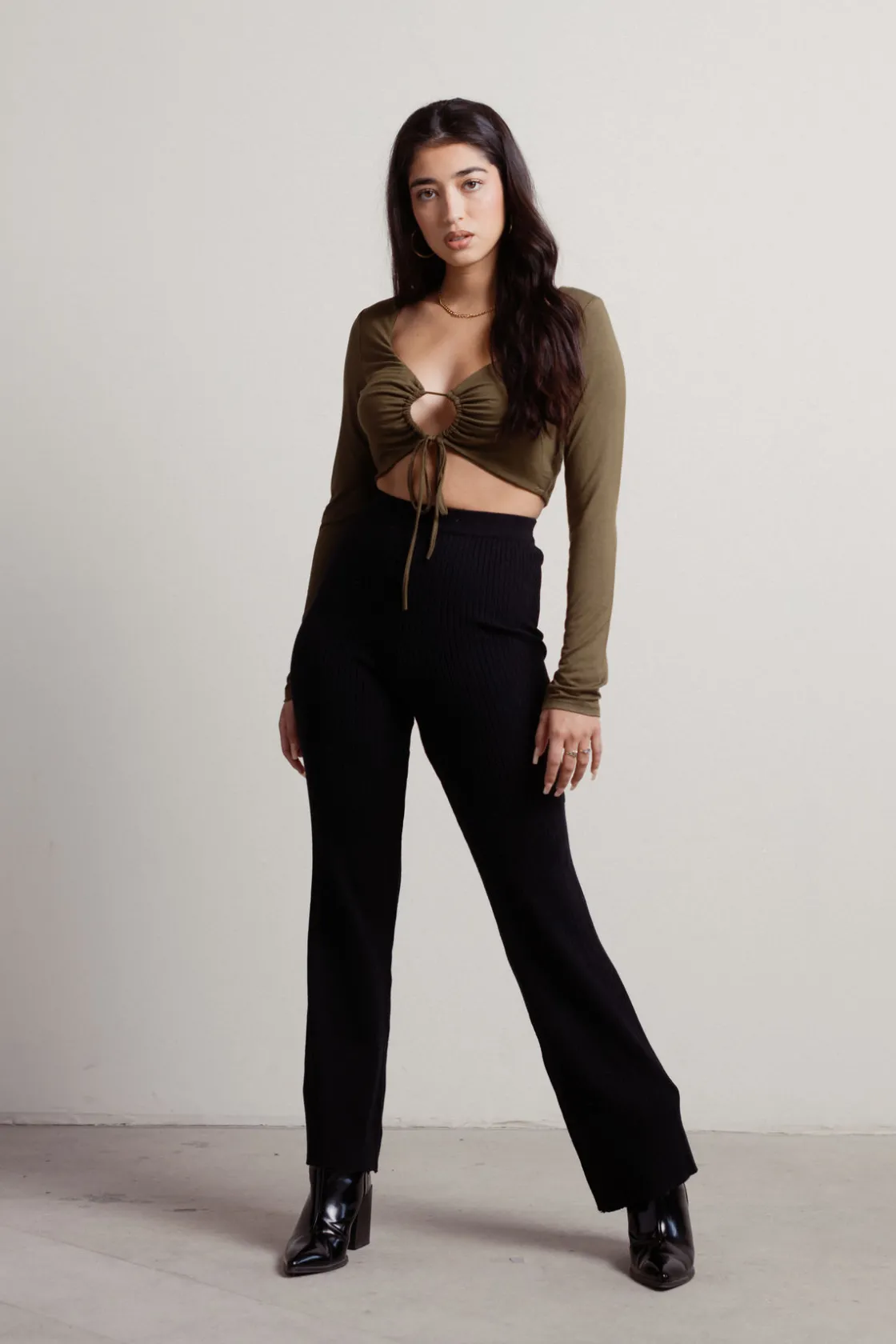 Tobi Target Practice Crop Top -
