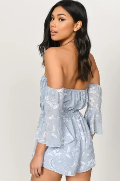 Tobi Taylor Off The Shoulder Romper -