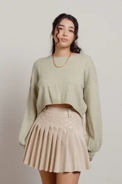 Tobi Tell Me What Crop Top -