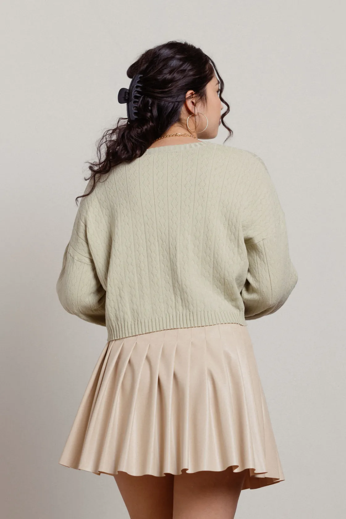 Tobi Tell Me What Crop Top -