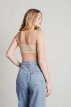 Tobi Tell Me When Ribbed Bra -