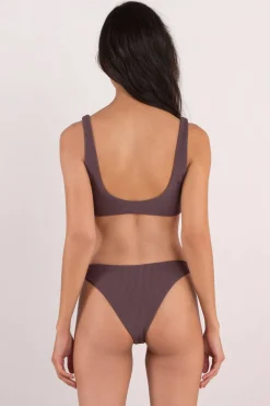 Tobi Tell Tale Heart Ribbed Bikini Bottom -