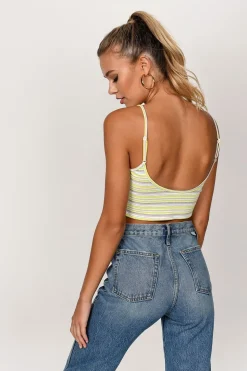 Tobi Tempt My Trouble Crop Top -