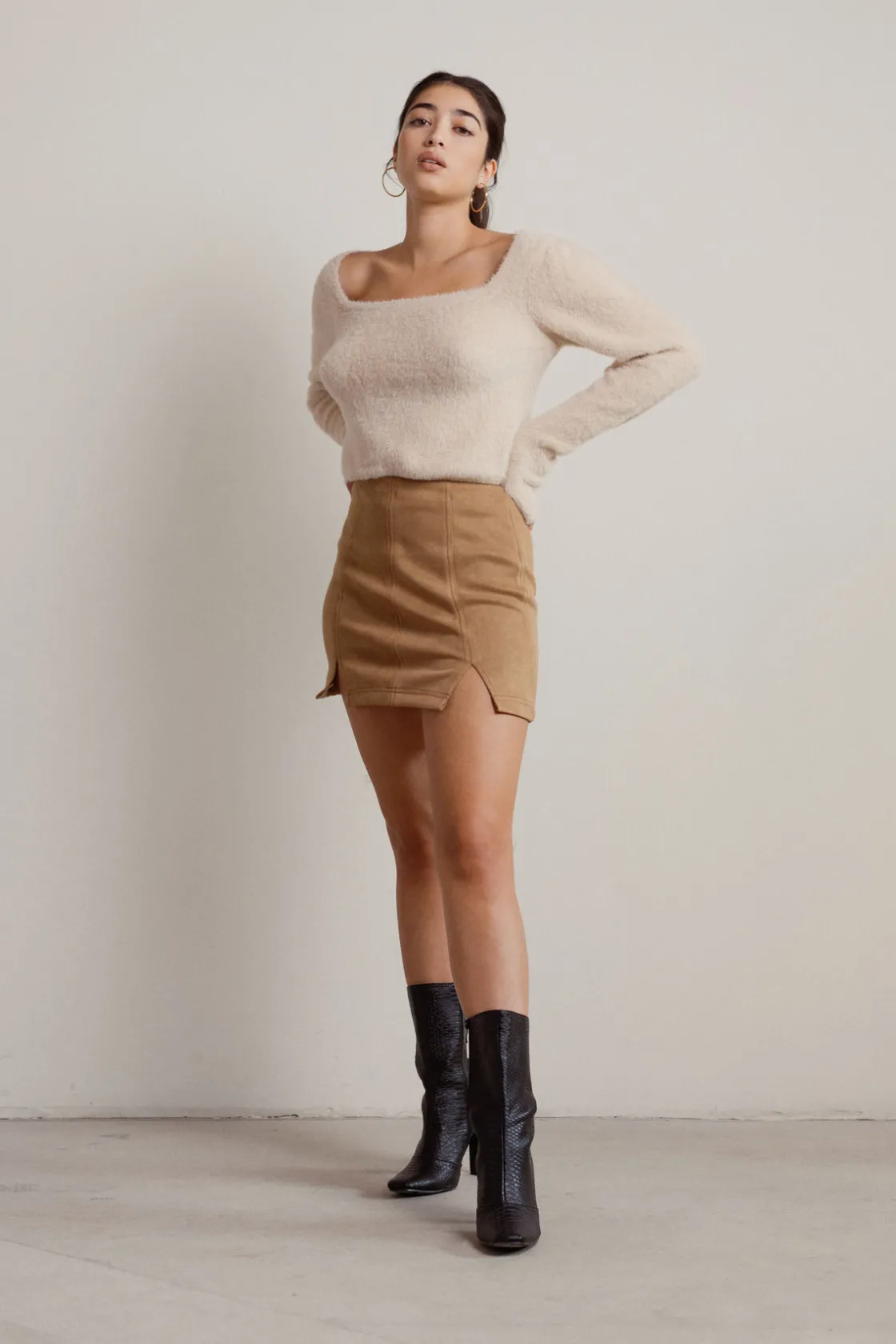 Tobi Thandi Fuzzy Sweater -