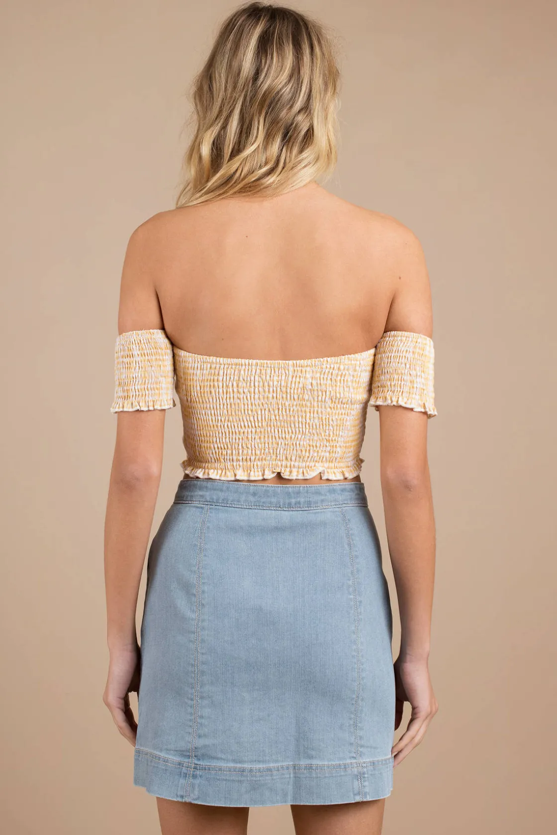 Tobi The Fifth Label Daydreaming Denim Mini Skirt -