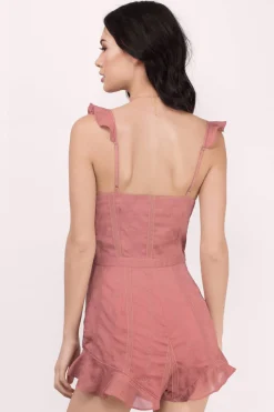 Tobi The Jetset Diaries Getaway Stripe Romper -