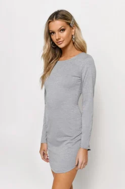 Tobi The Outcast Backless Bodycon Mini Dress -