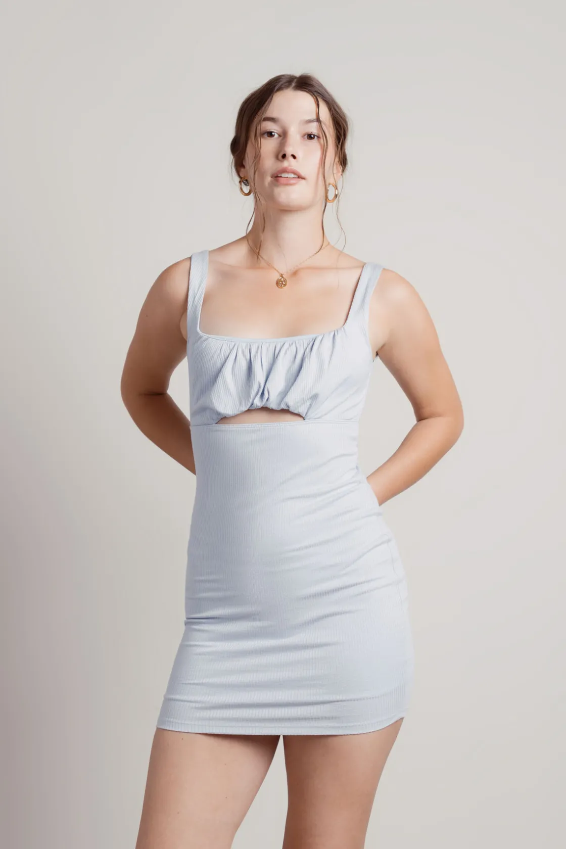 Tobi Thebe Cutout Bodycon Mini Dress -