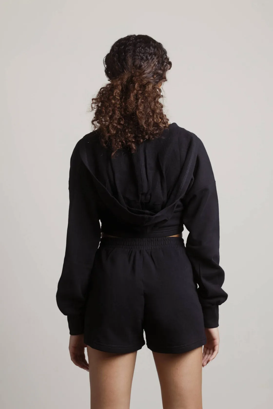 Tobi Through The Smoke Crop Top And Short Set -